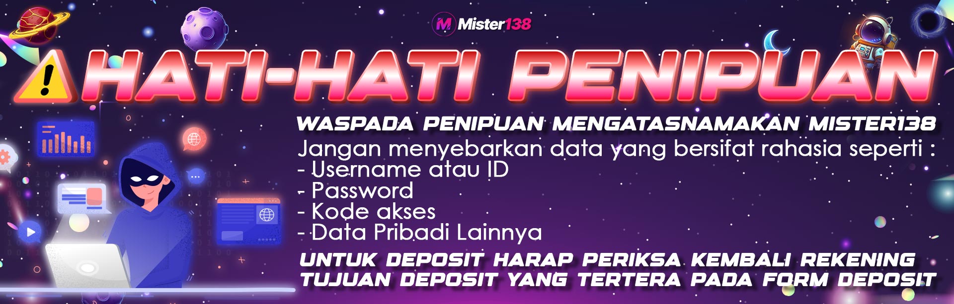 WASPADA PENIPUAN