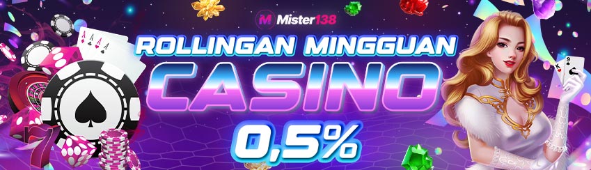 ROLLINGAN CASINO WEEKLY 0.5%